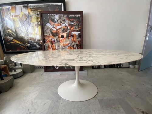 Table knoll ovale saarinen - ,