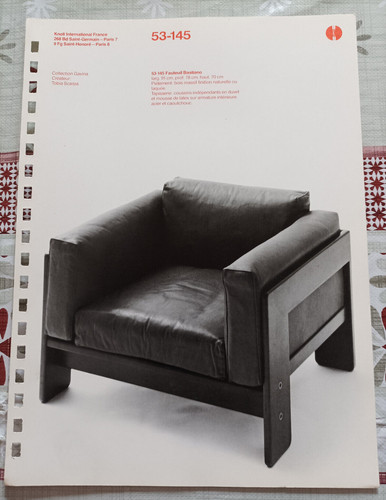Fiche publicité knoll - fiche,