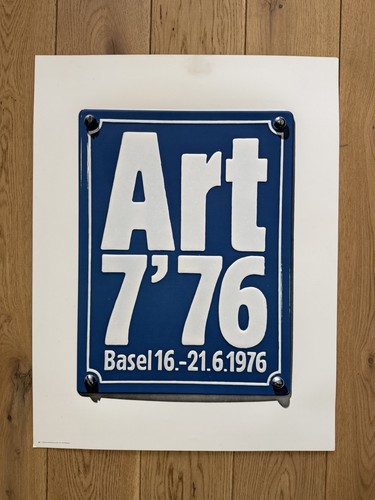 Art basel poster 1976 - 1976, design